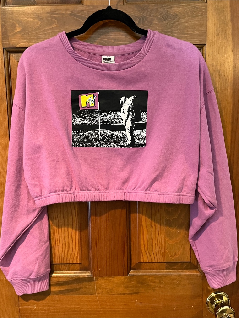 Cropped MTV Sweatshirt